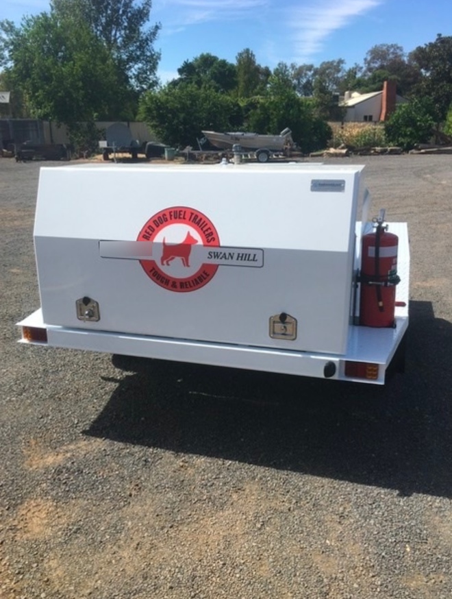 Red Dog Fuel Trailer. EOFY $500 Discount