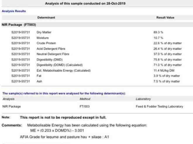 A1 Vetch Hay Seller To Freight