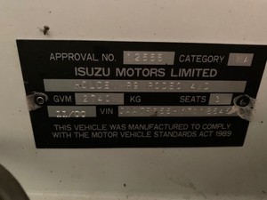 2000 Holden Rodeo 4x4 DX