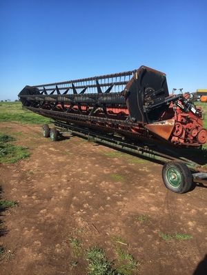Case IH 30ft 1010 Finger Reel Front 