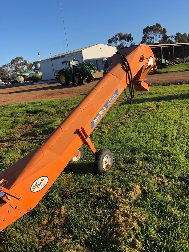 Aust Mech 6m belt conveyor