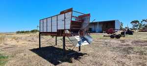 Homemade Bale Unroller