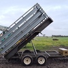 2014 11' x 6' Tandem Trailer with hydraulic tipper