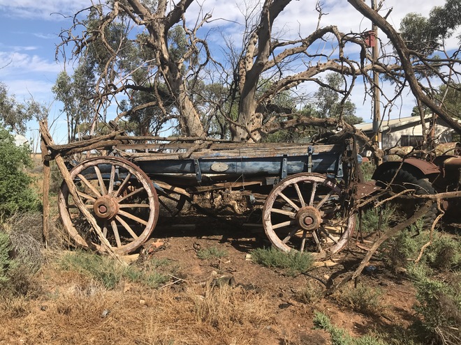 (A134) - Antique Horse Gig