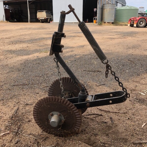 Trash coulter disc twin 