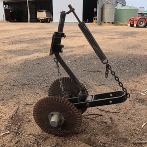 Trash coulter disc twin