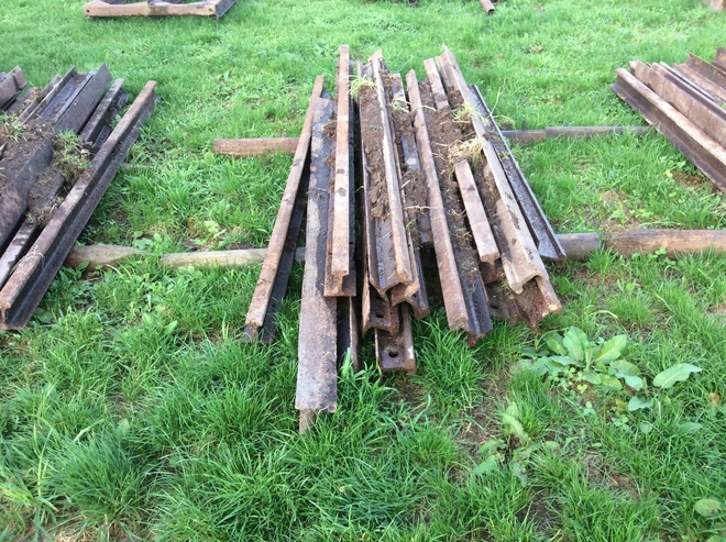 Railway Iron 15 Pieces x 2.4m