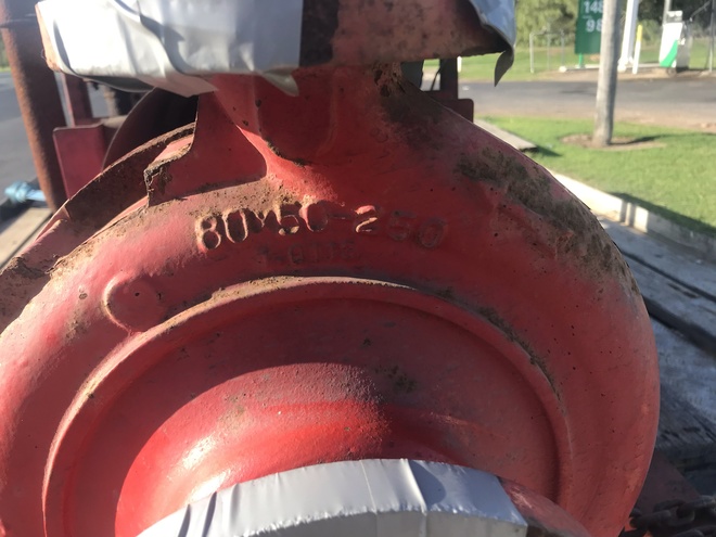 65 Hp Ford Diesel Coupled Kelly Lewis Pump 80x50 - 250 Pump