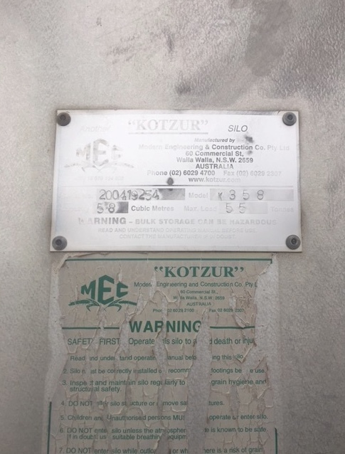 55 m/t Kotsur Silo For Sale