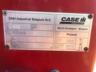 Under Auction - (A154)  12.2m Case Vario Front With Trailer