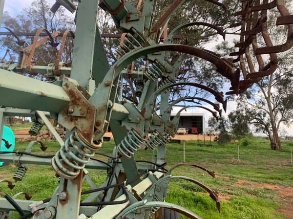 John Shearer 4Row Trash Fieldspan