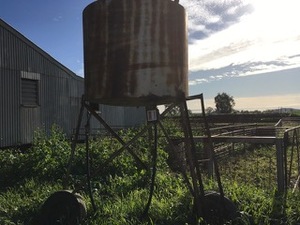 1500L Overhead Diesel Tank - 2% Buyers Premium on all Lots