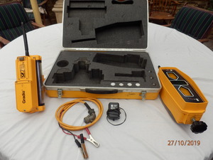 SPECTRA LASERPLANE GRADIO GO 12-970A WIRELESS RECIEVER AND IN CAB DISPLAY UNIT