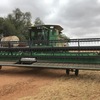2011 John Deere 9670 Header with 35ft Front & Trailer