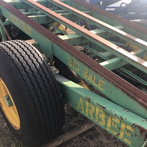 Arbee 5 high bale stacker