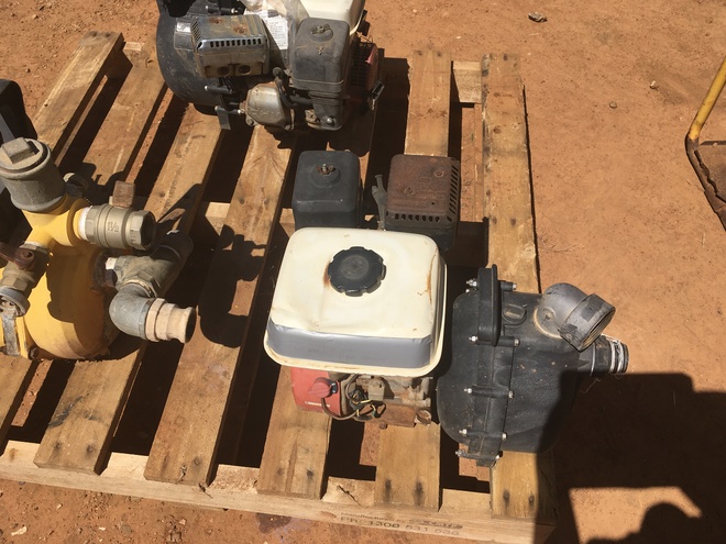 Under Auction - (A132) - 3 x Honda Pumps 