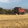 2015 Case IH 7140 Header with 40ft D65 MacDon Front