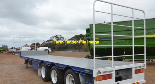 Single Drop Deck Trailer Wanted to Hire or Buy in good Condition with Ring Feeder