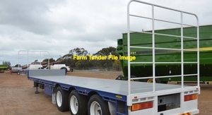 Single Drop Deck Trailer Wanted to Hire or Buy in good Condition with Ring Feeder