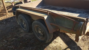 8x 5 Tandem trailer with rego 