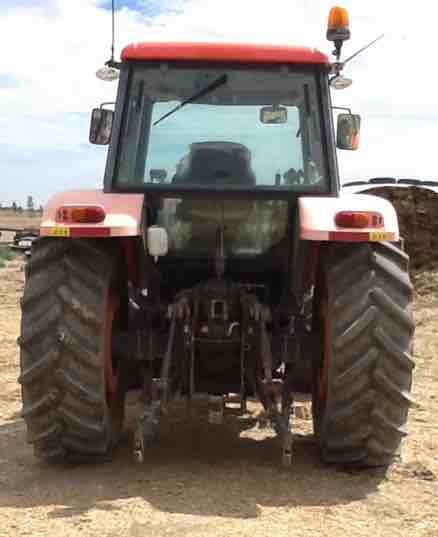Kubota M108 4 Cyl 100 HP with New Burder 8070 XP3 Loader