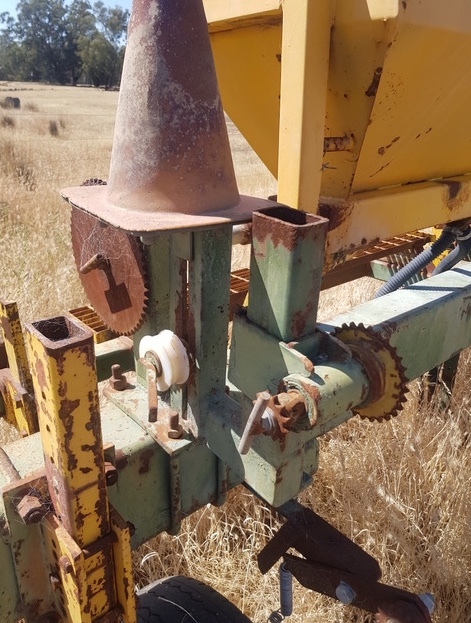 Raised Bed Seed Drill or planter