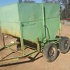Bosmac sheep feedout cart 