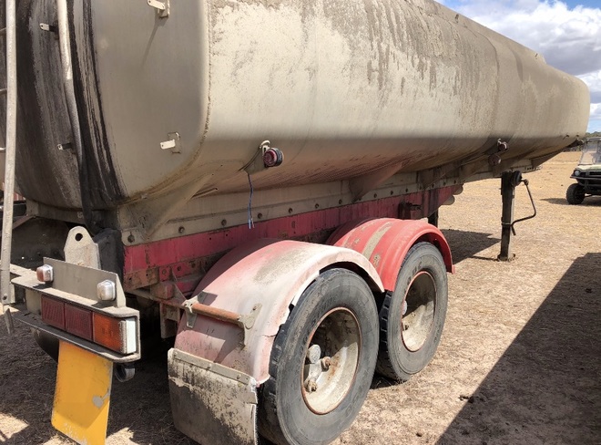 25,000 litre Alloy Bogie Tanker