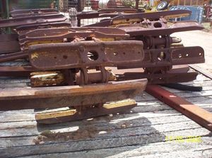  - Rice Tracks John Deere Header - 2% Buyers Premium on all Lots