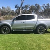 2016 Mitsubishi Triton Exceed silver