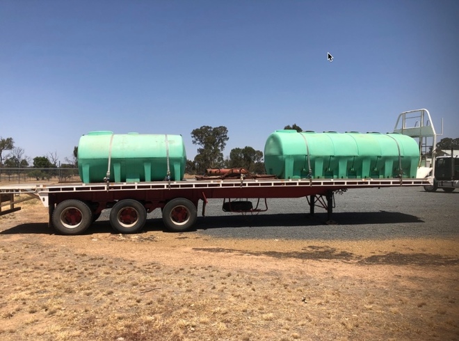 Cotton Trailer  Tanks not included 