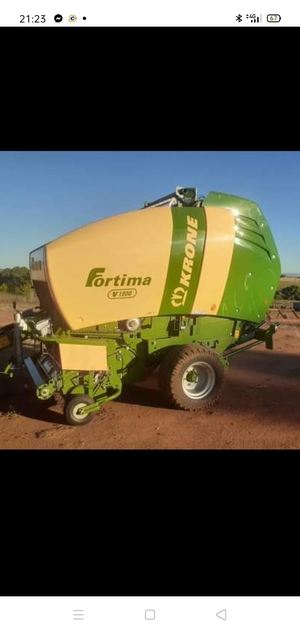 2018 Krone Fortima V1800 Round Baler