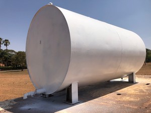 2250 Litre Twin Compartment Fuel Tank allowing 2 Products