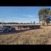 1999 Barker 44ft Tri-Axle Flat Top Traler
