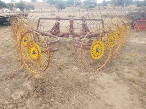 8 Wheel V Hay Rake 3PL