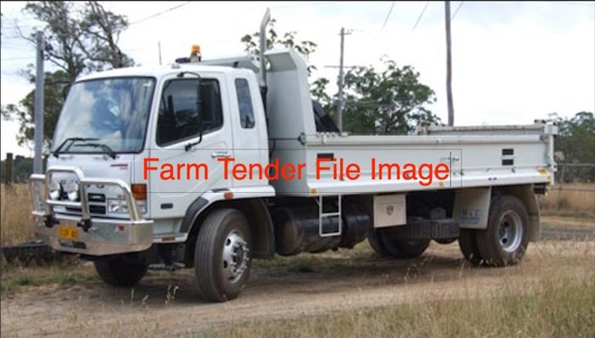 Single Axle Tray tipper
