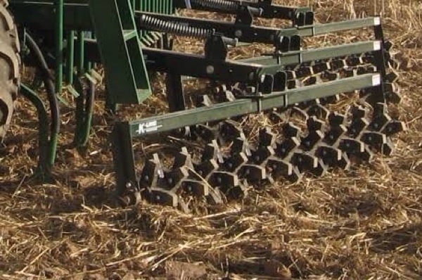 Poly tipped harrows