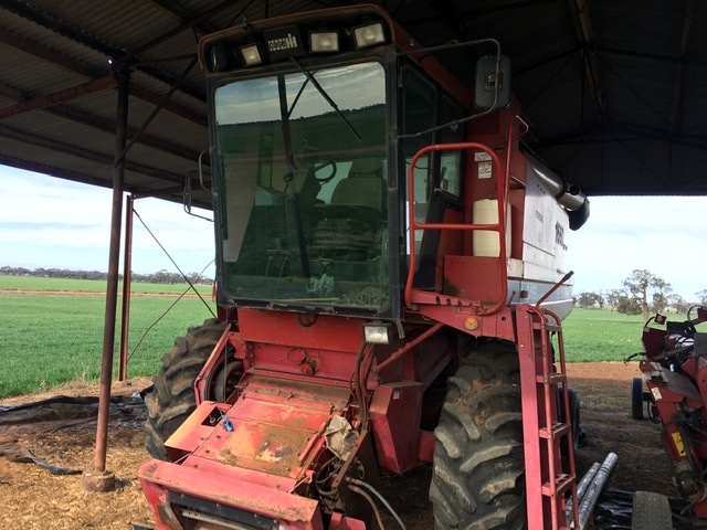 Case 1660 and 25ft Tyne Reel 1010 front price neg