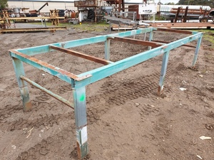 Steel Bench Frame - No Top - 1300W x 3700L x 900H