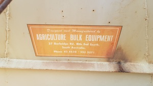 8 Tonne 2 Bin Portable Grouper And Cup Auger