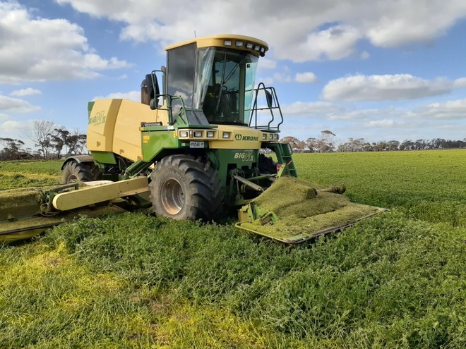 Krone Big M  II  Mower conditioner