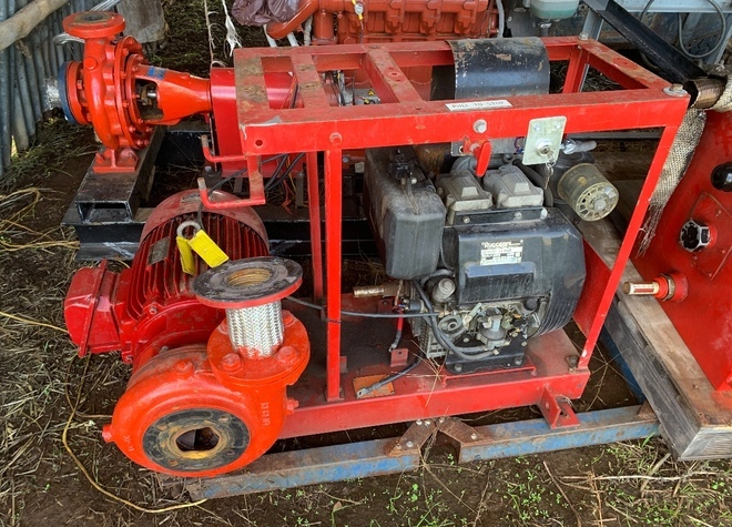 Regent Pump with 11kw 3ph & Diesel Motor