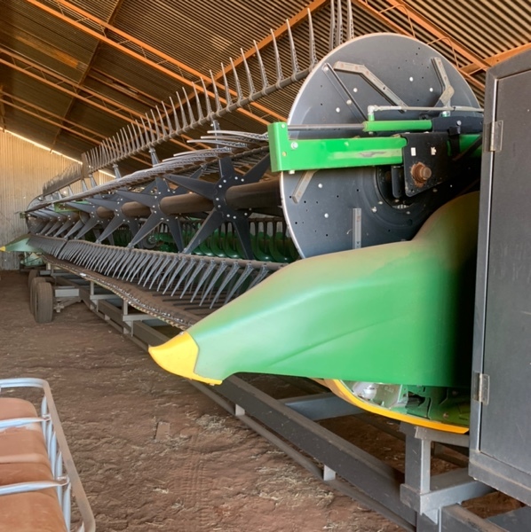 2017 John Deere S680 and 640FD