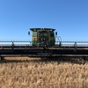 2009 John Deere 9670 STS with D60 40ft Macdon Front 