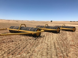 43ft Newbold Rubber Tyred Land Rollers