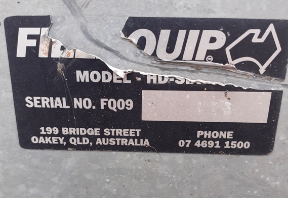 Fieldquip 6Ft Slasher - 2% + GST Buyer Premium On All Lots