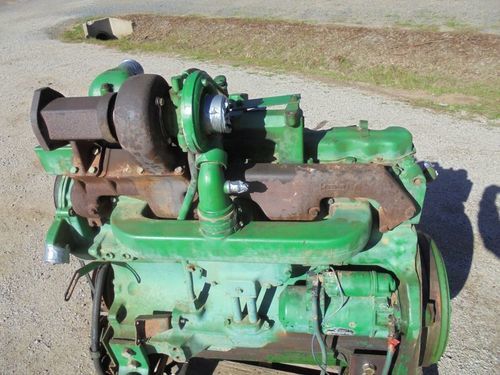 Under Auction - John Deere Motor 6 - 466 TH - 02 - 2% Buyers Premium on all lots