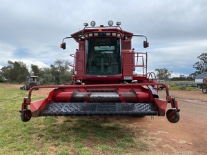 Case 2388 plus Honeybee 94C 39 foot front and trailer.