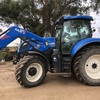Low Hour New Holland T7.170 with FEL
