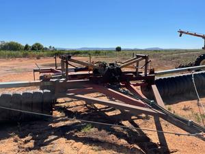 36ft  Rubber Wheeled Roller